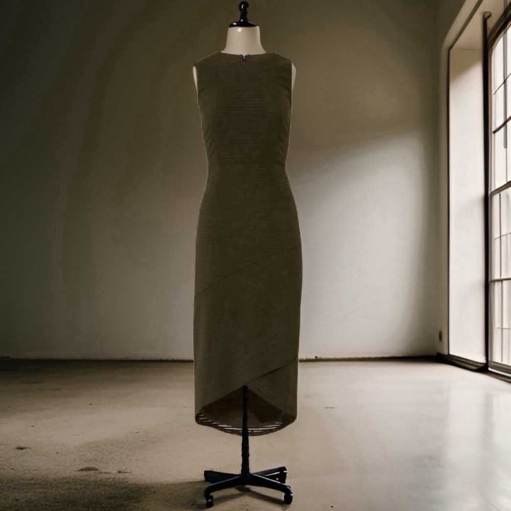 ANTHROPOLOGIE • Hutch Olive Blair Dress - Picture 6 of 6